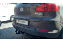 Фаркоп Auto-Hak для автомобіля VOLKSWAGEN TIGUAN 5 двер., VAN 2007-2015 K51