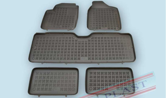 Килимки в салон Rezaw-Plast для автомобіля VW Sharan 1995-2010,  7 seats