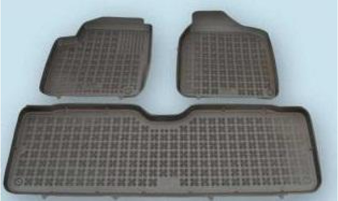 Килимки в салон Rezaw-Plast для автомобіля VW Sharan 1995-2010,  5 seats (front, middle)