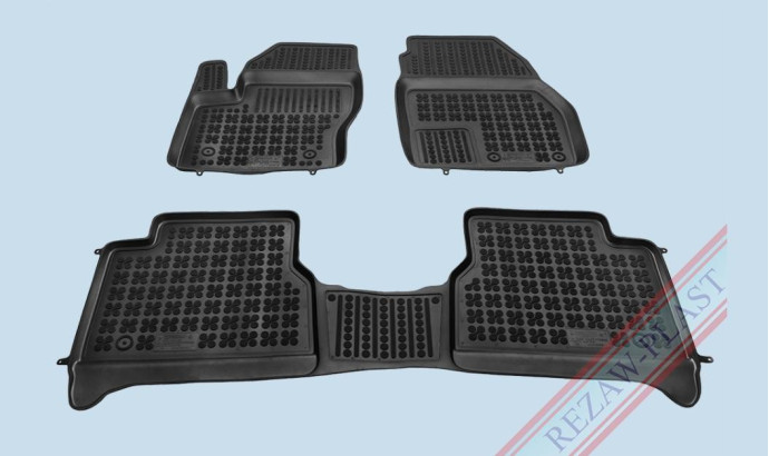 Килимки в салон Rezaw-Plast для автомобіля Ford Tourneo Connect II  from 2013(з додатковим ущільненням зі сторони водія)
