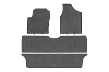 Килимки в салон Rezaw-Plast для автомобіля VW SHARAN,ALHAMBRA,GALAXY 7p. 1995-2010 (Євроборт)