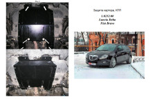 Захист двигуна для автомобіля Fiat Bravo                                2007-2012- V-1,4; 1,6 D