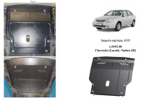 Захист двигуна для автомобіля Chevrolet Lacetti (Nubira)                                              2002- V-всі