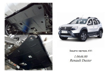 Захист двигуна для автомобіля Dacia Duster 2009-2018- V-1,5TDI