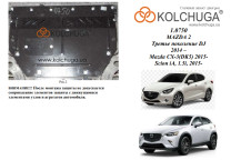 Захист двигуна для автомобіля Toyota Yaris III sedan 2015-2020 V-1,5і;