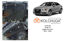 Захист двигуна для автомобіля Audi A3 2012-2020 V-1,8 TFSI;2,0 TFSI;1,6TDI