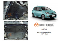 Захист двигуна для автомобіля Renault Twingo II 2007-2014 V-1,2i; 1,5D