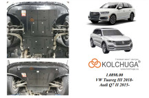 Захист двигуна для автомобіля  Bentley Bentayga 2015- V-4,0