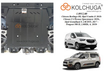 Захист двигуна для автомобіля Citroen C4 Picasso 2016- V-2,0 D