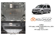 Захист двигуна для автомобіля Volkswagen Caddy WeBasto 2018- V-2,0TDI