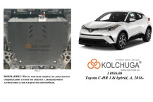 Захист двигуна для автомобіля Toyota C-HR 2016- V-1,8i HYBRID; 2,0