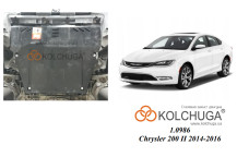Захист двигуна для автомобіля Chrysler 200 2014-2016 V-2,4i; 3,6i