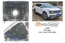 Захист двигуна для автомобіля Volkswagen Atlas       2016-2020 V-3,6i;