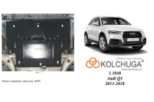 Захист двигуна для автомобіля Audi Q3 2011-2018 V-2.0TFSI