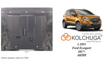Захист двигуна для автомобіля Ford Ecosport 2017- V-1.0i EcoBoost