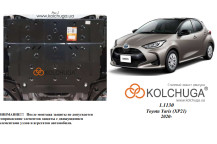Захист двигуна для автомобіля Toyota Yaris (XP21)  2020- V-1,5i; 1,5і HYBRID;